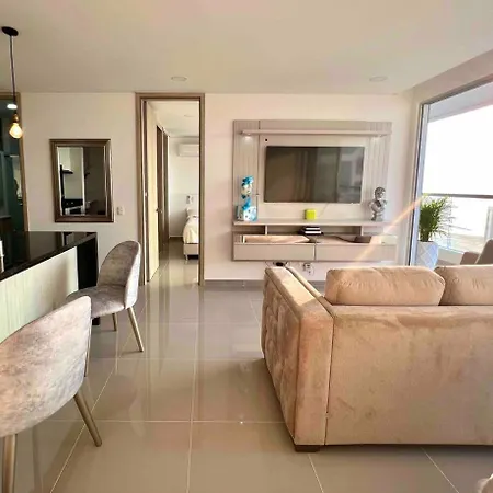 Apartamento Moderno Y Lujoso Con Vista Al Mar Piso19 - Cerca A La Ciudad Amurallada